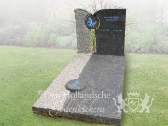 Enkel monument met vloer